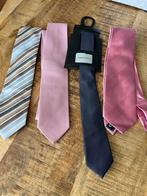 Vier mooie stropdassen, Kleding | Heren, Stropdassen, Blauw, Ophalen of Verzenden, Zo goed als nieuw