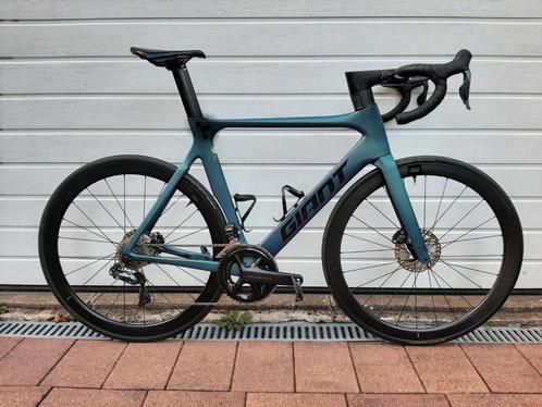Giant Propel Pro 0 Ultegra di2 Disc Carbon Racefiets maat ML, Fietsen en Brommers, Fietsen | Racefietsen, Zo goed als nieuw, Giant