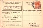 Twentsche Bank - Amsterdam - Mainz - 1932, Verzenden, Briefkaart