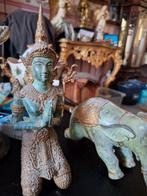Antieke beeldjes thailand, Ophalen of Verzenden