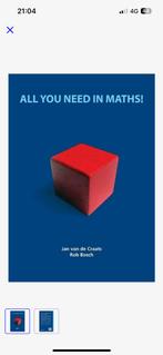 Jan van de Craats - All you need in maths!, Boeken, Schoolboeken, Ophalen, Engels, Jan van de Craats; Rob Bosch, Overige niveaus