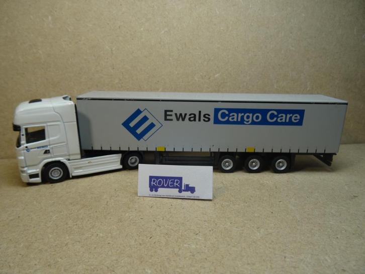 WSI 1:87, DIE-CAST, SCANIA " EWALS CARGO CARE ", Zie Foto`s, Hobby en Vrije tijd, Modelauto's | 1:87, Zo goed als nieuw, Bus of Vrachtwagen