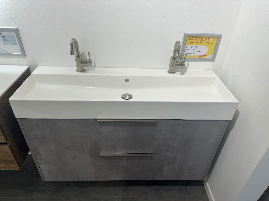 Badkamermeubel 120cm, Huis en Inrichting, Badkamer | Badkamermeubels, Ophalen, 100 tot 150 cm, Zo goed als nieuw, Minder dan 100 cm