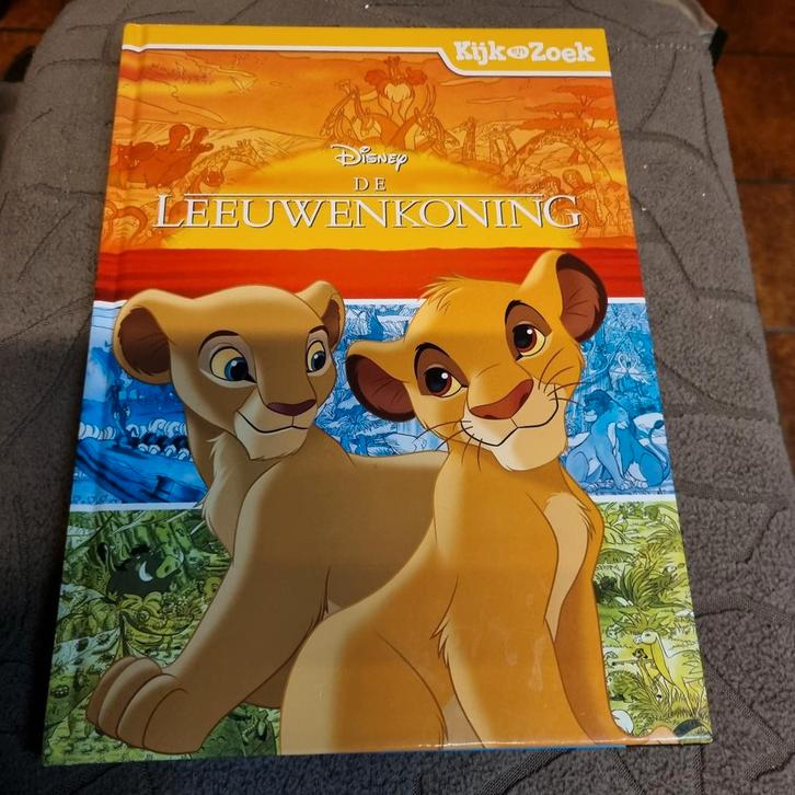 Disney De Leeuwenkoning Kijk en Zoek boek, Boeken, Kinderboeken | Kleuters, Gelezen, Sprookjes, 5 of 6 jaar, Jongen of Meisje