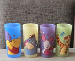 Disney winnie the pooh glazenset 4 stuks, Ophalen of Verzenden, Winnie de Poeh of vrienden, Nieuw, Servies