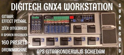 DIGITECH GNX4 INCL.POWER SUPPLY OWNERS MANUEL ETC, Muziek en Instrumenten, Effecten, Zo goed als nieuw, Chorus, Delay of Echo