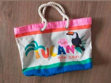 Zgan! Supermooi strandtasje met toekan van H&M!

 beschikbaar voor biedingen