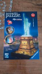 3d puzzels eifeltoten en Vrijheidsbeeld met licht bijde, Ophalen of Verzenden, Minder dan 500 stukjes, Zo goed als nieuw, Rubik's of 3D-puzzel