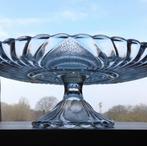 Schaal Serveerschaal Persglas Art Deco Vintage, Antiek en Kunst, Antiek | Glas en Kristal, Ophalen of Verzenden