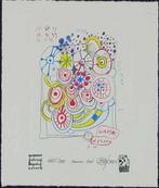 Friedensreich Hundertwasser(1928)Ets"Doodle Regentag"Ges Gen, Ophalen of Verzenden