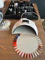 Complete Gellak Set + Lamp, Ophalen, Overige kleuren, Zo goed als nieuw, Handen en Nagels