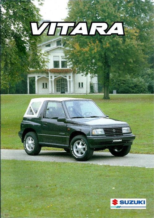 Folder Suzuki Vitara 1994, Boeken, Auto's | Folders en Tijdschriften, Gelezen, Overige merken, Ophalen of Verzenden