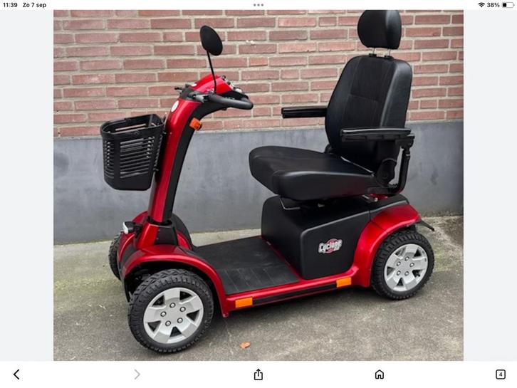 Pride Cyclone scootmobiel, Diversen, Brommobielen en Scootmobielen, Zo goed als nieuw, Pride, Ophalen