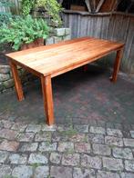 Prachtige teakhouten eetkamertafel, tuintafel, Huis en Inrichting, Tafels | Eettafels, Ophalen, Gebruikt, 50 tot 100 cm, Vijf personen of meer