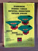 Handleiding en onderdelenboek Eurospand kunstmest strooier, Boeken, Ophalen of Verzenden, Gelezen, Tractor en Landbouw