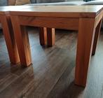 Twee mooie teakhouten salontafels - vierkant, Gebruikt, 50 tot 100 cm, Modern, Minder dan 50 cm