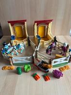 Playmobil 2x Paardenstal, Ophalen of Verzenden, Zo goed als nieuw, Complete set