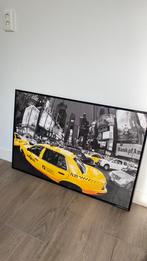 Foto New York in lijst 92 x 62 cm,, Huis en Inrichting, Woonaccessoires | Schilderijen, Tekeningen en Foto's, Foto of Poster, 50 tot 75 cm