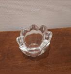 Zware kristallen waxinelichthouder kaarsenhouder kristal, Ophalen of Verzenden