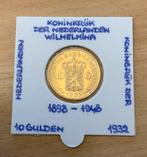 10 Gulden 1932 - Wilhelmina - Goud, Postzegels en Munten, Munten | Nederland, Verzenden, Goud, Koningin Wilhelmina, Losse munt