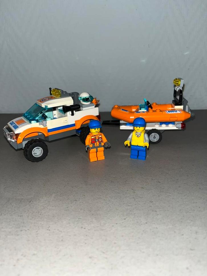 Lego kustwacht duikersboot 60012, Kinderen en Baby's, Speelgoed | Duplo en Lego, Zo goed als nieuw, Lego, Complete set, Ophalen of Verzenden