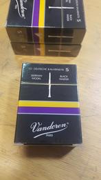 Vandoren Bb Klarinet rieten 5.0 10 stuks NIEUW, Bes-klarinet, Nieuw, Ophalen of Verzenden, Rieten