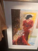 Schilderij van Annemiki Bok, Ophalen