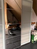 Schuifdeuren IKEA PAX melk/spiegel, Ophalen, 200 cm of meer, 50 tot 100 cm, Zo goed als nieuw