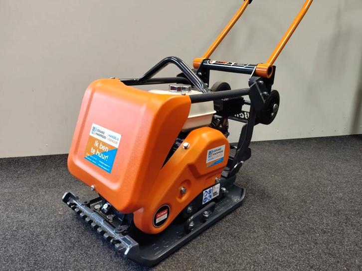 Trilplaat te huur 1.3 tons slagkracht, Tuin en Terras, Hand-tuingereedschap, Gebruikt, Ophalen