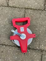 Lang meetlint van 30 meter, Doe-het-zelf en Verbouw, Meetapparatuur, Ophalen, Zo goed als nieuw