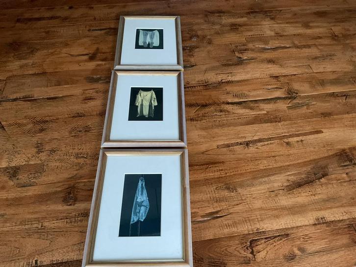 3 schilderijtjes met afbeelding van werken van Jopie Huisman, Huis en Inrichting, Woonaccessoires | Schilderijen, Tekeningen en Foto's