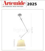 Artemide Tolomeo plafondlamp zonder kap, Ophalen, Gebruikt