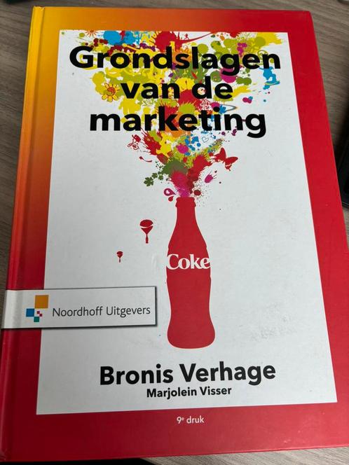 Bronis Verhage - Grondslagen van de marketing, Boeken, Economie, Management en Marketing, Zo goed als nieuw, Ophalen of Verzenden