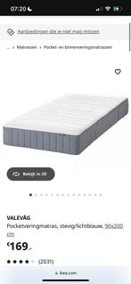 Ikea matras VALEVÅG, Ophalen, 90 cm, Eenpersoons, Zo goed als nieuw
