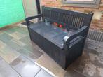 Tuinbank kunststof hornbach, Tuin en Terras, Tuinbanken, Ophalen, Gebruikt, Kunststof
