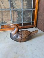 Oude houten eend lokeend, Antiek en Kunst, Antiek | Woonaccessoires, Ophalen of Verzenden