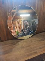 Ronde Spiegel - 60cm diameter, Gebruikt, Rond, Ophalen of Verzenden, Minder dan 100 cm