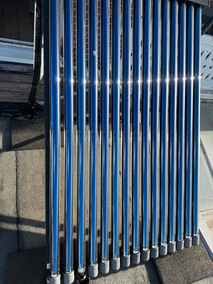 Zonnecollector 15 tubes (heatpipes) / losse heatpipes, Doe-het-zelf en Verbouw, Overige Doe-het-zelf en Verbouw, Zo goed als nieuw