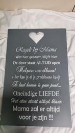 Leuke grijze tekstbord gebruikt, Ophalen, Gebruikt