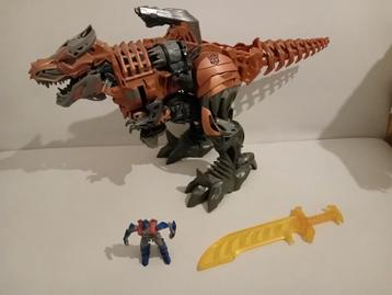 Transformers Age of extinction Stomp en chomp Grimlock. beschikbaar voor biedingen
