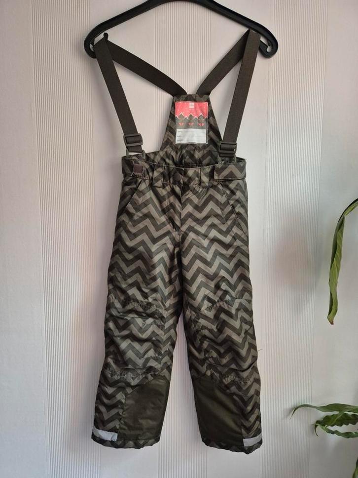 Skibroek/ sneeuwbroek met bretels,  maat 110-116, Kinderen en Baby's, Kinderkleding | Maat 110, Gebruikt, Jongen of Meisje, Broek