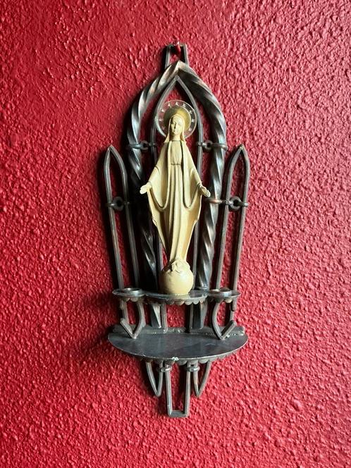 Maria altaartje muurbeeld ❤️ wonderdadige Maria, Antiek en Kunst, Antiek | Religie, Ophalen of Verzenden
