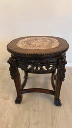 Antieke Chinese houten plantentafel / bijzettafel – topstaat, Antiek en Kunst, Antiek | Meubels | Tafels, Ophalen
