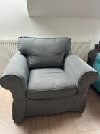 Fauteuil EKTORP ikea Z.G.A.N, Huis en Inrichting, Fauteuils, Ophalen, Zo goed als nieuw, 75 tot 100 cm