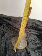 Oude Tempel bel altaar bel emaille met messing of koper, Antiek en Kunst, Ophalen of Verzenden