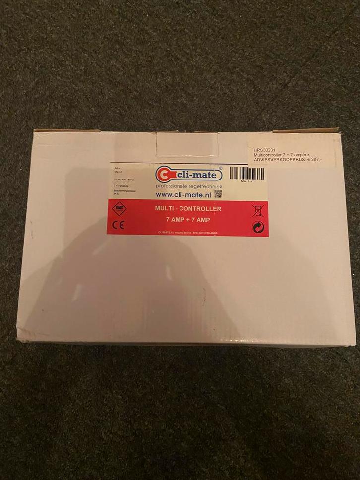 Nieuwe Cli-mate Multi-controller 7+7A fancontroller climate, Hobby en Vrije tijd, Elektronica-componenten, Nieuw, Ophalen of Verzenden