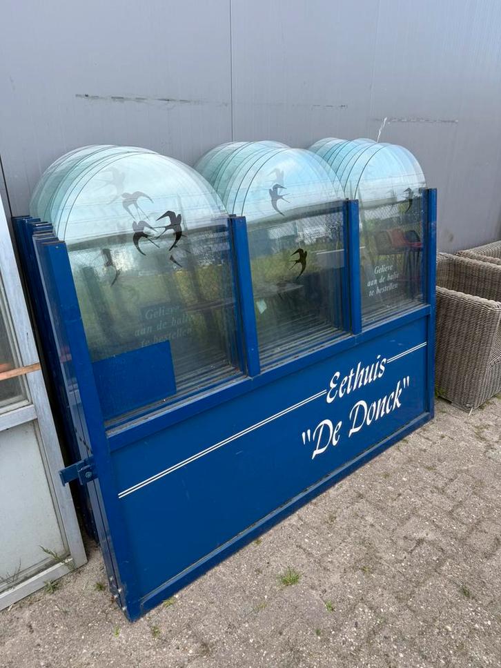 20 meter aluminium terrasschermen terras schotten, Tuin en Terras, Tuinschermen, Gebruikt, Aluminium, 150 tot 200 cm, 200 cm of meer