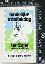 Sticker: KNAU - Landelijke Atletiekdag, Verzamelen, Stickers, Sport, Ophalen of Verzenden