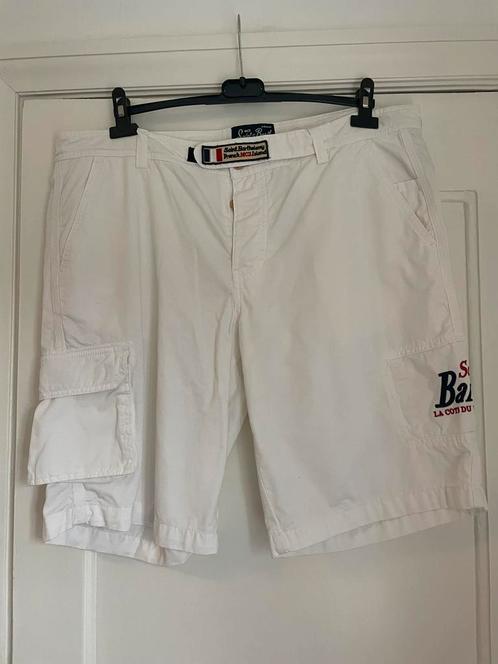Mooie korte witte broek Saint Barth mt56, Kleding | Heren, Broeken en Pantalons, Zo goed als nieuw, Wit, Ophalen of Verzenden
