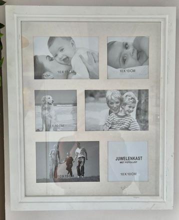 Sieraden kastje met fotolijst  beschikbaar voor biedingen